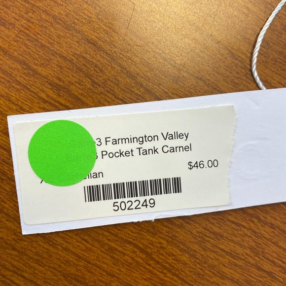 Barre3 Signature Pocket Tank - Carnel - Picture 2 of 2